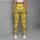 Small White Daisies On Yellow For Yoga Pilates And Everyday Spring Style Leggings - 6
