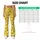 Small White Daisies On Yellow For Yoga Pilates And Everyday Spring Style Leggings - 7