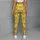 Small White Daisies On Yellow For Yoga Pilates And Everyday Spring Style Leggings - 5