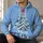 Ribbon Christmas Tree With Star for Cozy Holiday Celebrations and Festive Winter Gatherings All-over Print Hoodie (Lightweight) - 6