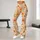Warm Retro Daisy Blooms for Yoga, Pilates, Commuting and Everyday Style for Women Leggings - 10
