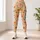 Warm Retro Daisy Blooms for Yoga, Pilates, Commuting and Everyday Style for Women Leggings - 6