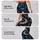 Golden Crescent Moons and Stars for Yoga, Pilates, and Everyday Wear Leggings - 2