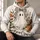 Cute Ghost, Pumpkin And Floral Halloween Style For Cozy Autumn Celebrations With Friends All-over Print Hoodie (Lightweight) - 6