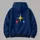 Bold Three Color Star Motif for Outdoor Training and Everyday Casual Wear for Men All-over Print Hoodie (Lightweight) - 5