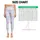 Pastel Blue and Blush Pink Tartan Checks for Yoga, Pilates and Everyday Casual Style Leggings - 1