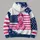Pink Ribbon Heart And Star Motifs For Awareness Events And Everyday Support All-over Print Hoodie (Lightweight) - 5