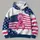 Pink Ribbon Heart And Star Motifs For Awareness Events And Everyday Support All-over Print Hoodie (Lightweight) - 4