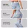 Soft Blue Diamond Floral Checks for Yoga, Pilates and Stylish Casual Weekend Outings Leggings - 8