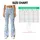 Soft Blue Diamond Floral Checks for Yoga, Pilates and Stylish Casual Weekend Outings Leggings - 7