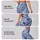 Blue And White Paisley Motifs For Yoga, Pilates, Travel And Everyday Casual Wear Leggings - 2