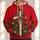 Rustic Christmas Cross and Evergreen Tree for Holiday Gatherings and Winter Celebrations All-over Print Hoodie (Lightweight) - 1