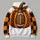 Plaid Pumpkin Football for Autumn Tailgates and Cozy Fall Game Day Celebrations for Her All-over Print Hoodie (Lightweight) - 5