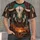 Western Bull Skull and Desert Rider for Ranch Days, Rodeos and Outdoor Adventures All-over Print Unisex T-shirt - 4