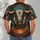 Western Bull Skull and Desert Rider for Ranch Days, Rodeos and Outdoor Adventures All-over Print Unisex T-shirt - 6