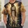 Jesus Walking Through Radiant Waters for Worship, Prayer, and Everyday Faithful Living All-over Print Unisex T-shirt - 5