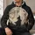 Crescent Moon Witch and Bare Tree Night Scene for Autumn Halloween Evenings All-over Print Hoodie (Lightweight) - 6