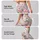 Pink Tulip Floral Blooms for Yoga, Pilates, and Everyday Activewear Style for Women Leggings - 2