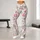 Pink Tulip Floral Blooms for Yoga, Pilates, and Everyday Activewear Style for Women Leggings - 11