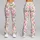 Pink Tulip Floral Blooms for Yoga, Pilates, and Everyday Activewear Style for Women Leggings - 9