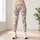 Pink Tulip Floral Blooms for Yoga, Pilates, and Everyday Activewear Style for Women Leggings - 6