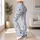 Blue Ditsy Flowers for Yoga, Pilates, Commuting and Everyday Wear Leggings - 11