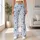 Blue Ditsy Flowers for Yoga, Pilates, Commuting and Everyday Wear Leggings - 10