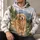 Golden Retriever Rainbow Memorial Pathway for Pet Remembrance and Dog Lovers All-over Print Hoodie (Lightweight) - 6