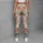 Dusty Rose Tulips and Sage Green Foliage for Yoga, Pilates, and Everyday Activewear Leggings - 6