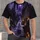 Spooky Ghost Playing Pipe Organ for Halloween Gothic Cathedral Night Celebrations All-over Print Unisex T-shirt - 4