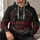 Gothic Cat Crescent Moon and Roses for Halloween Nighttime Style Gift for Women All-over Print Hoodie (Lightweight) - 6