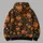 Glowing Jack-O’-Lanterns, Bats and Autumn Leaves for Halloween Night Celebrations All-over Print Hoodie (Lightweight) - 5