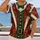 Santa Holiday Costume Look for Christmas Parties and Festive Winter Gatherings All-over Print Unisex T-shirt - 2