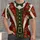 Santa Holiday Costume Look for Christmas Parties and Festive Winter Gatherings All-over Print Unisex T-shirt - 4