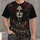 Gothic Sugar Skull, Crimson Roses And Raven For Halloween Nightlife Style Gift For Her All-over Print Unisex T-shirt - 4