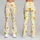 Sunny Yellow Wildflowers for Yoga, Pilates, Errands and Everyday Spring Style Wear Leggings - 9