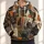 Halloween Pumpkin Patchwork for Spooky October Nights and Cozy Autumn Celebrations All-over Print Hoodie (Lightweight) - 1