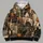 Halloween Pumpkin Patchwork for Spooky October Nights and Cozy Autumn Celebrations All-over Print Hoodie (Lightweight) - 4
