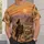 Desert Cowboy on Horse at Sunset for Western Rodeo Lovers and Outdoor Adventure Seekers All-over Print Unisex T-shirt - 5