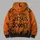 Crescent Moon Graveyard Scene for Halloween Night and Gothic Seasonal Style All-over Print Hoodie (Lightweight) - 5