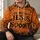 Crescent Moon Graveyard Scene for Halloween Night and Gothic Seasonal Style All-over Print Hoodie (Lightweight) - 6