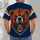 Fierce Orange Bear Head for Game Day, Campus Spirit and Casual Weekend Style for Her All-over Print Unisex T-shirt - 6