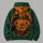 Creepy Pumpkin, Black Cats And Red Roses For Halloween Night Celebrations And Parties All-over Print Hoodie (Lightweight) - 5