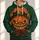 Creepy Pumpkin, Black Cats And Red Roses For Halloween Night Celebrations And Parties All-over Print Hoodie (Lightweight) - 1