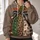 Fall Pumpkin Football Bow for Autumn Game Day and Cozy Seasonal Weekend Fan Style All-over Print Hoodie (Lightweight) - 2