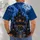 Haunted Mansion Moonlit Halloween Scene for Spooky Autumn Nights and Parties All-over Print Unisex T-shirt - 6