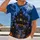 Haunted Mansion Moonlit Halloween Scene for Spooky Autumn Nights and Parties All-over Print Unisex T-shirt - 2