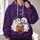 Cute Ghost Halloween Candy Pumpkin Scene for Cozy Autumn Parties and Trick-or-Treating All-over Print Hoodie (Lightweight) - 2