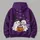 Cute Ghost Halloween Candy Pumpkin Scene for Cozy Autumn Parties and Trick-or-Treating All-over Print Hoodie (Lightweight) - 5