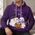Cute Ghost Halloween Candy Pumpkin Scene for Cozy Autumn Parties and Trick-or-Treating All-over Print Hoodie (Lightweight) - 6